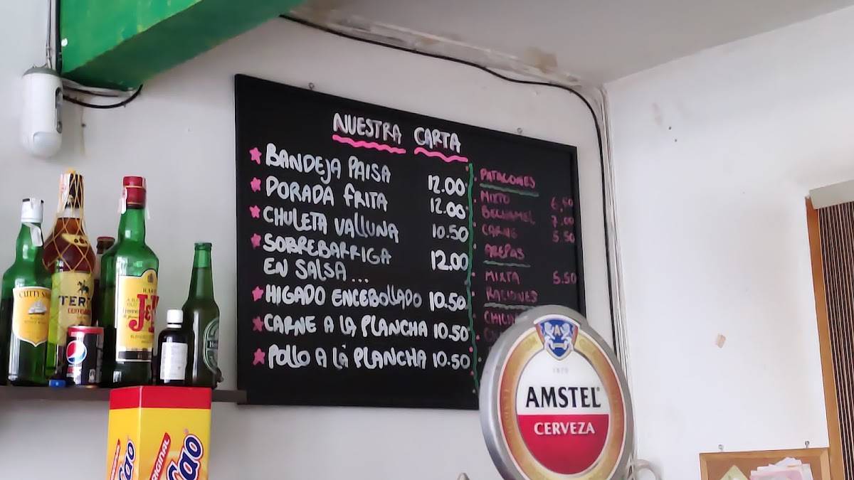 Los Cafeteros De Parla menu 1